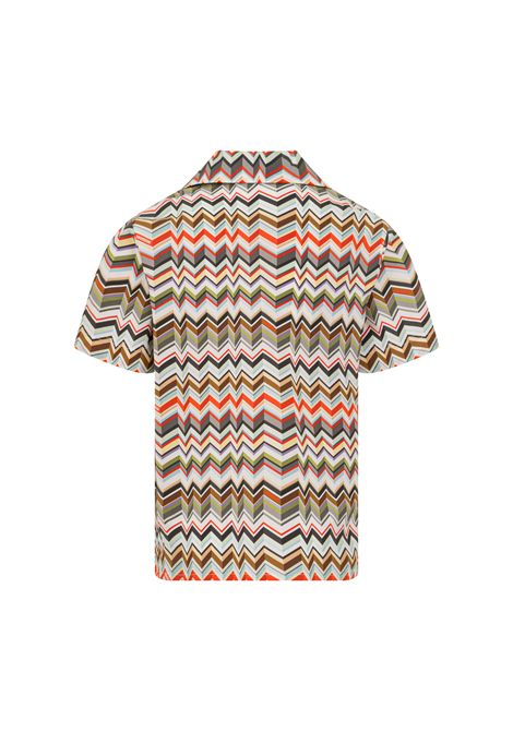 Camicia con stampa MISSONI KIDS | MY5P31 P0606997